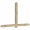 Ekena Millwork Eugene Rough Sawn Timber Gable Bracket, Douglas Fir, 84"W x 49"H x 4"D x 4"F, 14/12 Pitch GBW084X49X0404EUG00RDF - alternate 2
